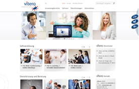 Website für Vitero GmbH